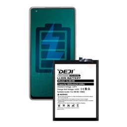 Bateria para Redmi Note 9 DEJI IC Original Capacidad 6000mAh Negro