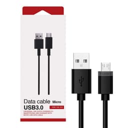 Cable V8 Micro USB a USB-A Compatible con Motorola 15W 1m Negro