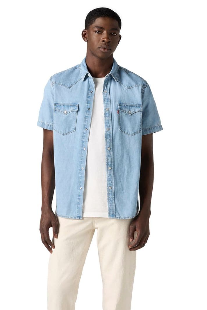 Camisa Hombre Classic Western Azul Levis 86626-0014 L