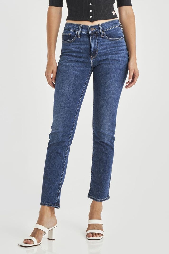 Jeans Mujer 314 Shaping Straight Azul Levis 19631-0161 30 Largo 32