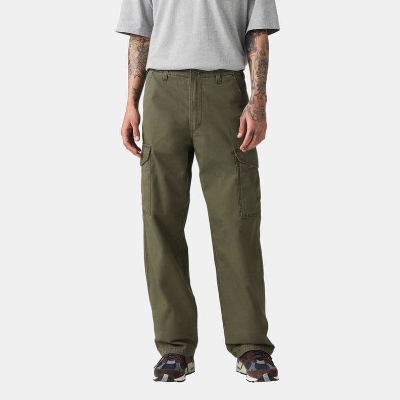 Pantalon Hombre Baggy Cargo III Verde Levis 003KQ-0003 32 Largo 32