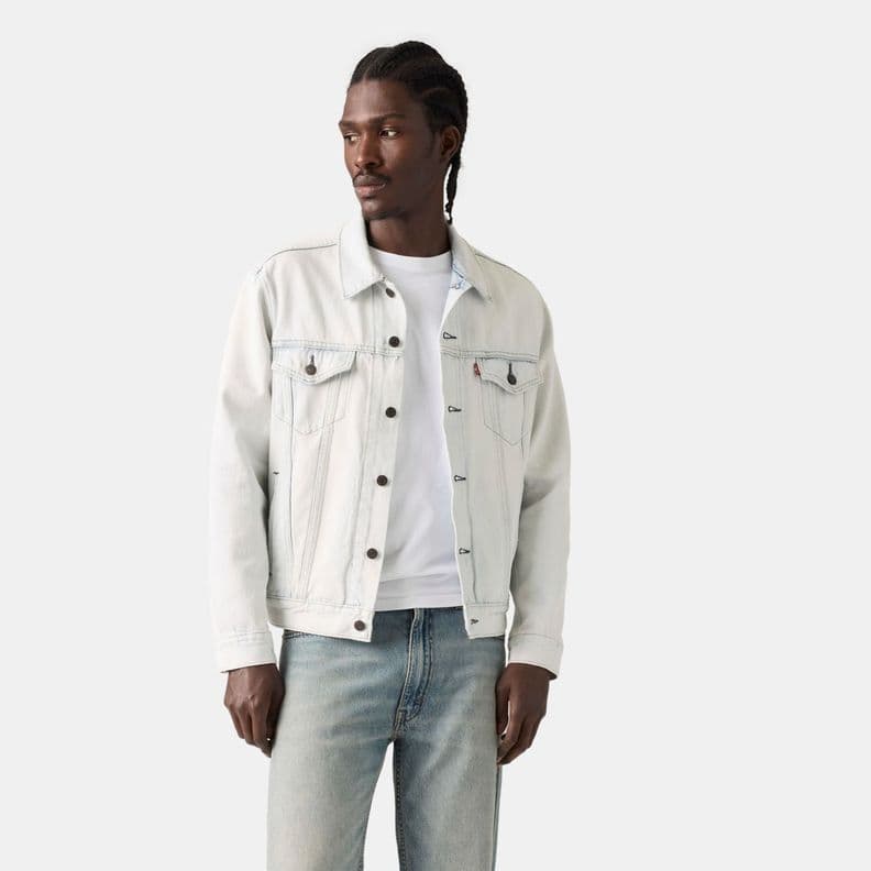 Chaqueta Hombre The Trucker Jacket Celeste Levis 72334-0812 XXL