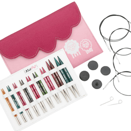 Palillos Intercambiables Cortos Premium Dreamz 10 cm KnitPro