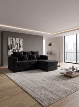 SOFA PRINCE 3.1 INTERCAMBIABLE Negro +1.50
