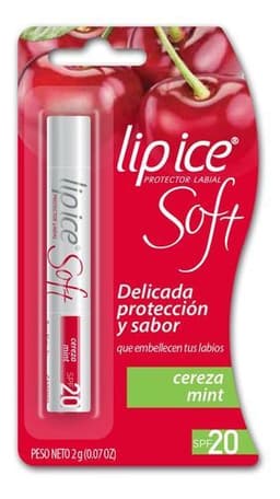 Lip Ice Soft Cereza Menta Spf20 Blanco