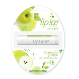 Lip Ice Manzana Spf15 Blanco