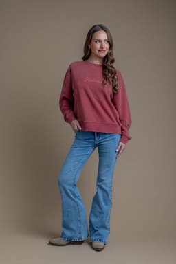 JEANS FEEL LIGHT FLARE BOLSILLO C/ TAPETAS Azul 36