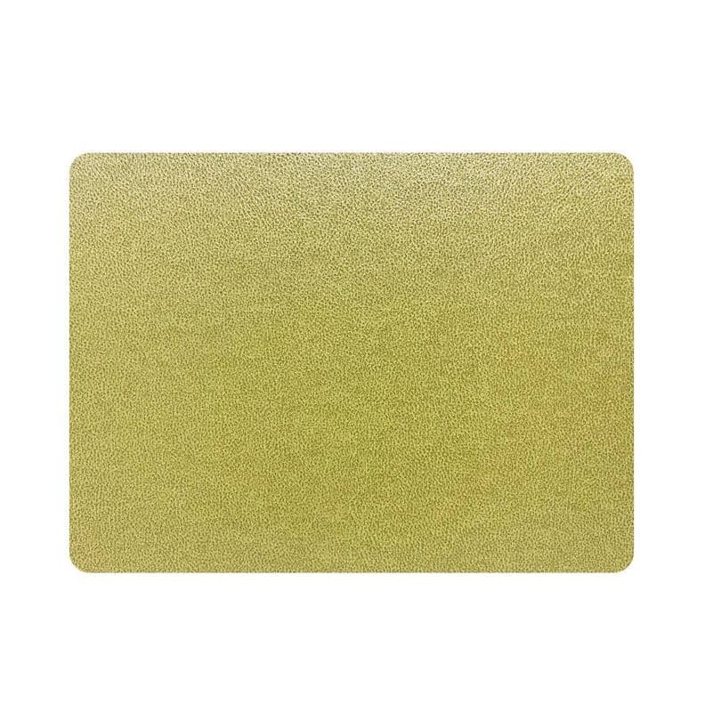 Set de 4 Individuales Novo Cuero Lemon Verde Claro