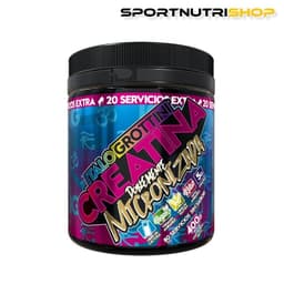 Creatina Monohidrato 400grs 80 Servicios Doble Micronizada - ITALO GROTTINI Diseno 1