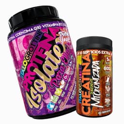 Proteina Para Ellas Castana + Creatina 40sv Naranja Diseno 1
