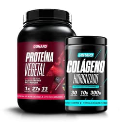 PACK PROTEINA VEGETAL FRUTOS DEL BOSQUE + COLAGENO HIDROLIZADO SIN SABOR - GOHARD Diseno 1
