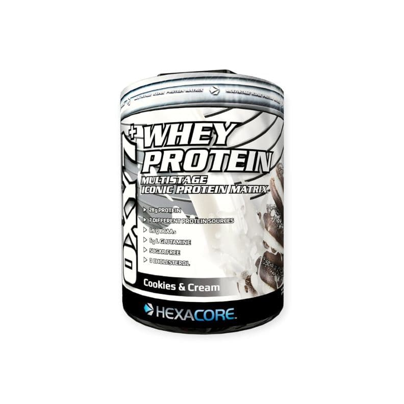 PROTEINA OXY 7 WHEY PROTEIN 5LBS 67 SV COOKIES - HEXACORE