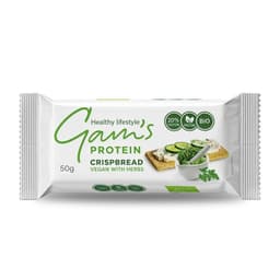 GALLETA CRUJIENTE SALADA 50GR HIERBAS -GAM'S