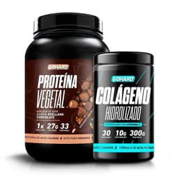 PACK PROTEINA VEGETAL AVELLANA + COLAGENO HIDROLIZADO SIN SABOR GOHARD Diseno 1