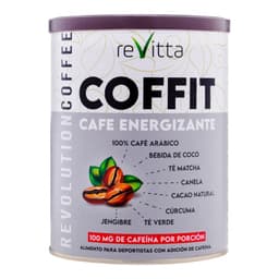 Cafe Energizante Coffit 300 grs. 100mg cafeina - Revitta