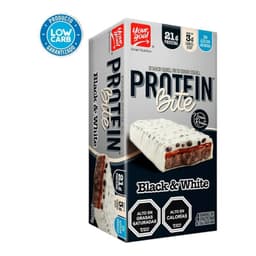 BOX 4 BARRAS PROTEIN BITE 20G BLACK & WHITE - YOUR GOAL