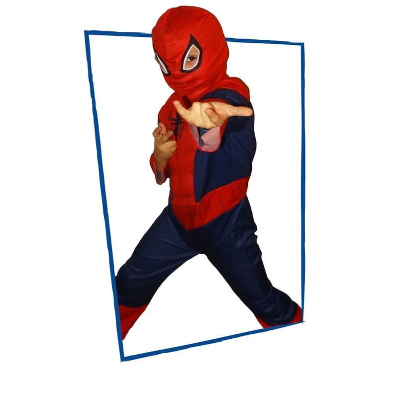 Disfraz Basico Spiderman Marvel Pronobel Rojo