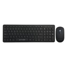 Kit Teclado Mouse Inalambrico 2,4gh Datacom Pronobel Negro