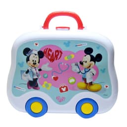 Set Doctor En Maletin Con Ruedas Mickey Disney Azul