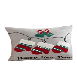 SET DE 2 COJINES DECORATIVOS NAVIDENOS 40CMX40CM C18