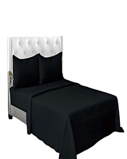 SET DE SABANAS POLAR 2 PLAZAS NEGRO