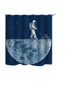 CORTINA DE BANO CON FORRO DE DUCHA 180 cm L11