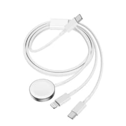 Cargador De Celular Inalambrico 3 en 1 USB Magnetico