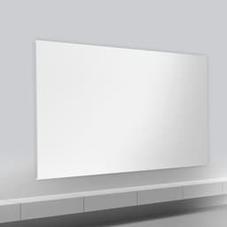 Telon Mural Anti Luz 16:9 125x221 cm Wanbo Blanco