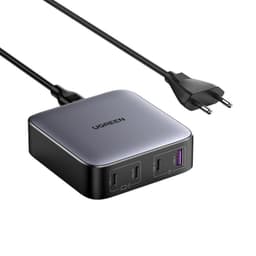 Cargador Escritorio 100W 1USB-A + 3USB-C Ugreen Gris