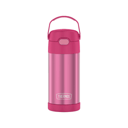 BOTELLA THERMOS ACERO INOXIDABLE ROSA 355 ML Rosado Brillante