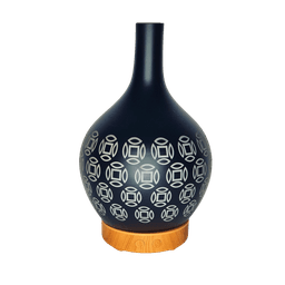 Humidificador de Vidrio Negro May
