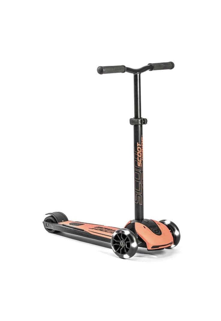 Scooter Highwaykick 5 LED Peach Scoot and Ride Naranjo Claro