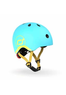 Casco Ajustable XXS-S Blueberry Scoot and Ride Celeste