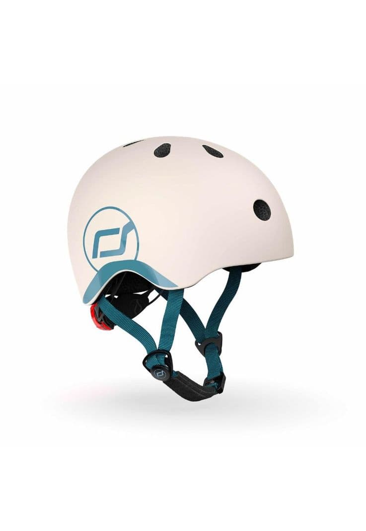 Casco Ajustable XXS-S Ash Scoot and Ride Plata