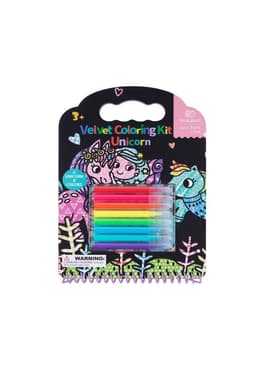 Kit para Pintar Unicornios Tooky Toy Celeste 3 Anos