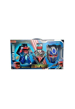 Transformer Auto Azul Panisi 3 Anos