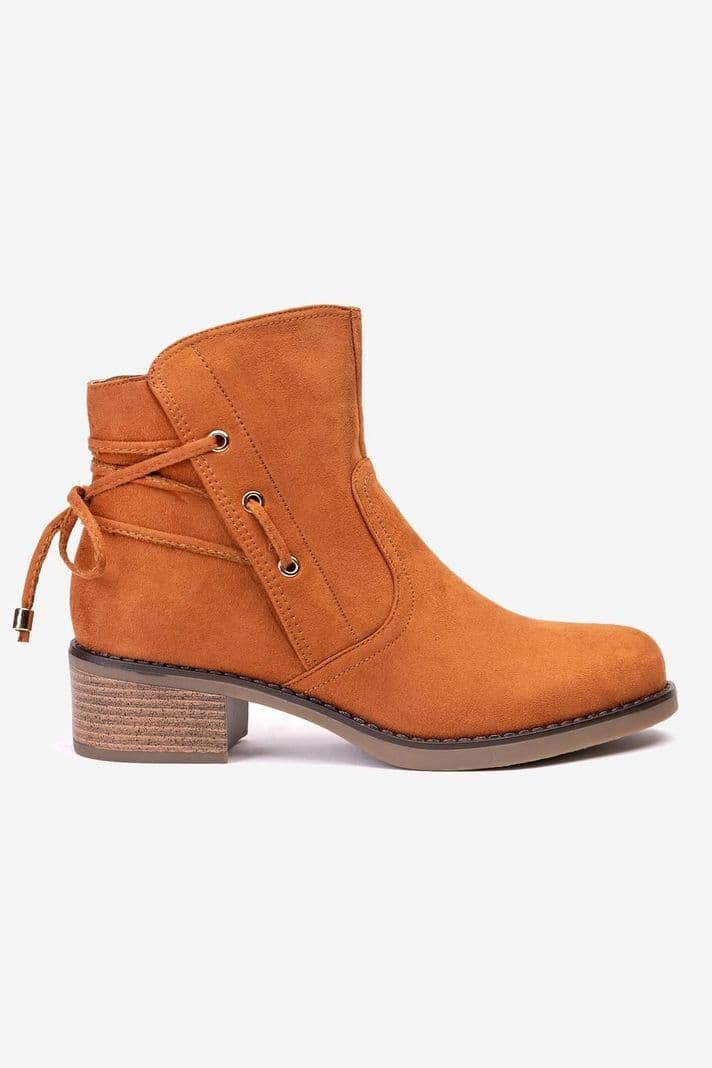 Botin Mujer Cafe Alida Thunder Blue Beige Natural 35