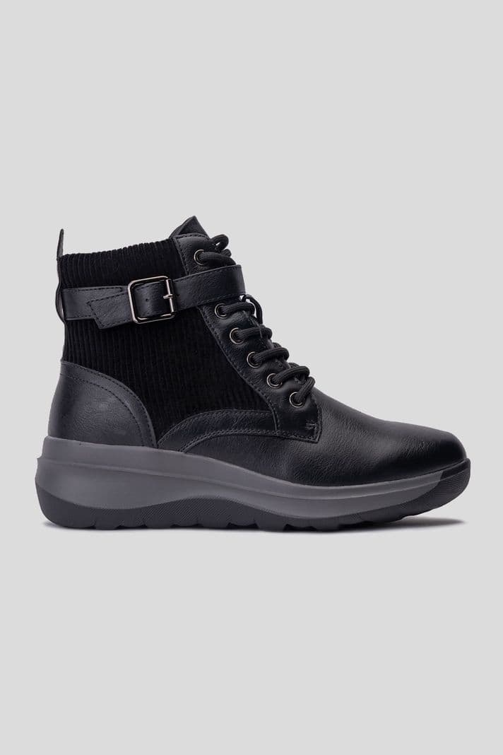 Botin Casual Mujer Negro Karissa Chinitown 38