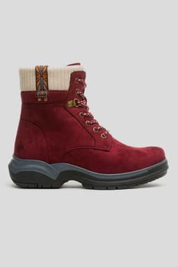 Bota Casual Mujer Rojo Dunixe Chinitown 36