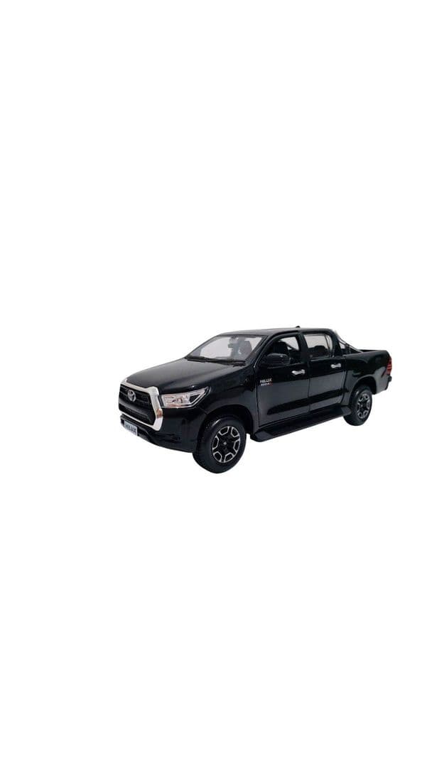 Camioneta Toyota Hilux Pick-up de coleccion a escala 1:27 Negro