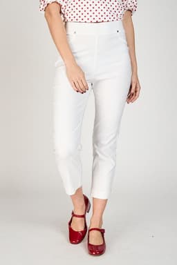 Pantalon Capri Diana Woman by Eclipse Blanco L