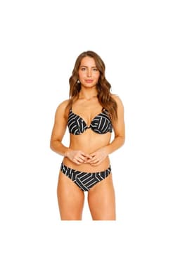Traje de Bano Bikini Top Copas para Mujer Negro XL