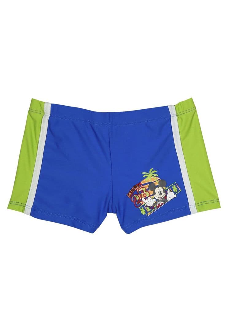Traje de Bano Bebe Nino Short Disney Mickey Verde 6 A 9 Meses