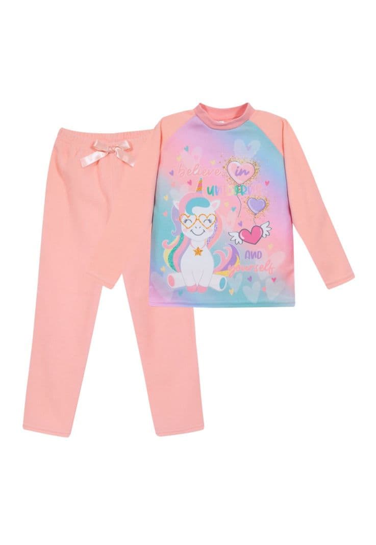 Pijama Nina Polar H2O Wear Coral 8