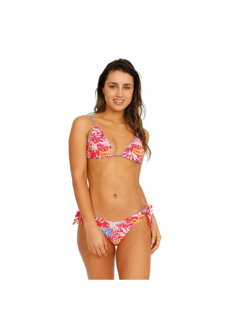 Traje de Bano Mujer Bikini Sara Reversible H2O Wear Rojo M
