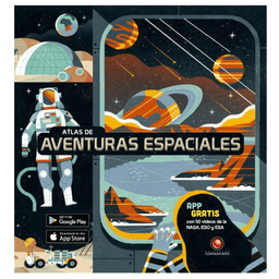 Atlas de aventuras espaciales - Atlas animado con app Blanco