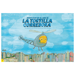 Laminas aventuras en el aire de la tortilla corredora Azul