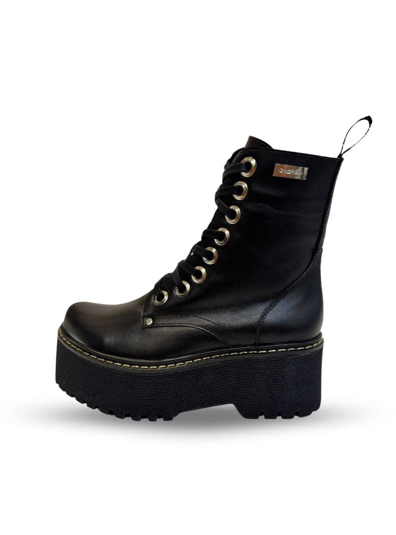 Botin Berna Negro Exotica 38