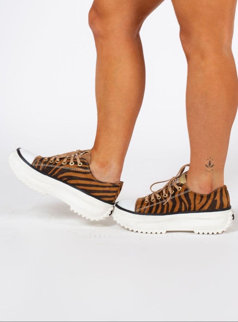 Zapatilla Erin Cebra Cafe Exotica 35