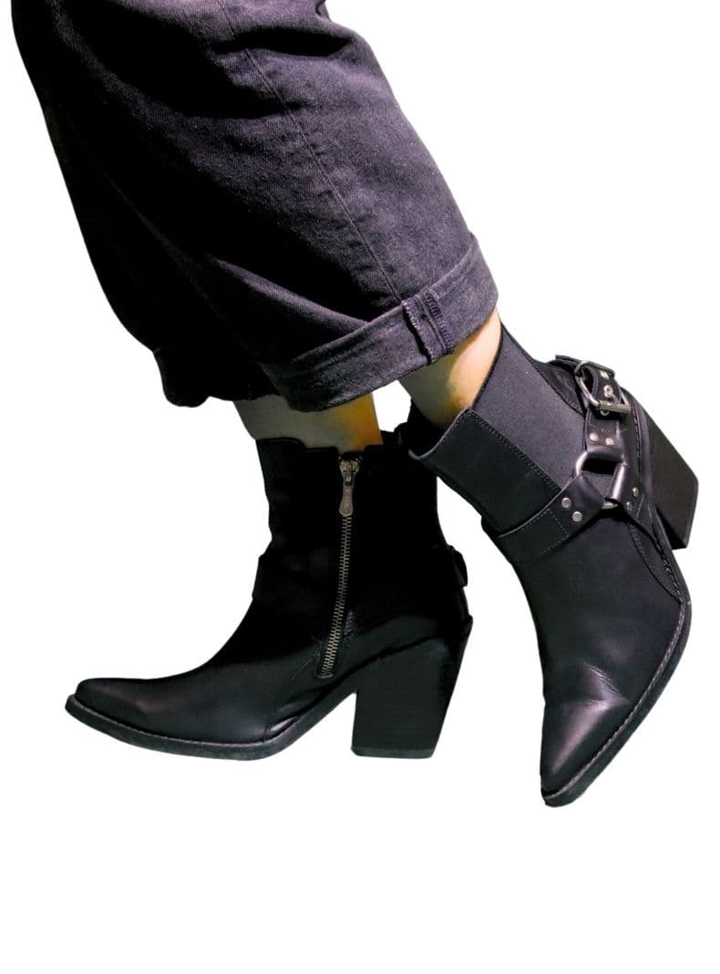 Botin Vicenza Negro Exotica 37
